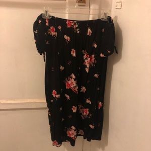 F21 Floral Off The Shoulder Dress